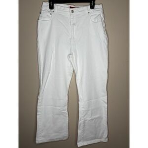 Women's NYDJ White‎ Bootcut Pants Summer Sz 10